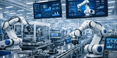 All about Automation: Moderne Fabrikautomatisierung mit Robotern und digitalen Systemen