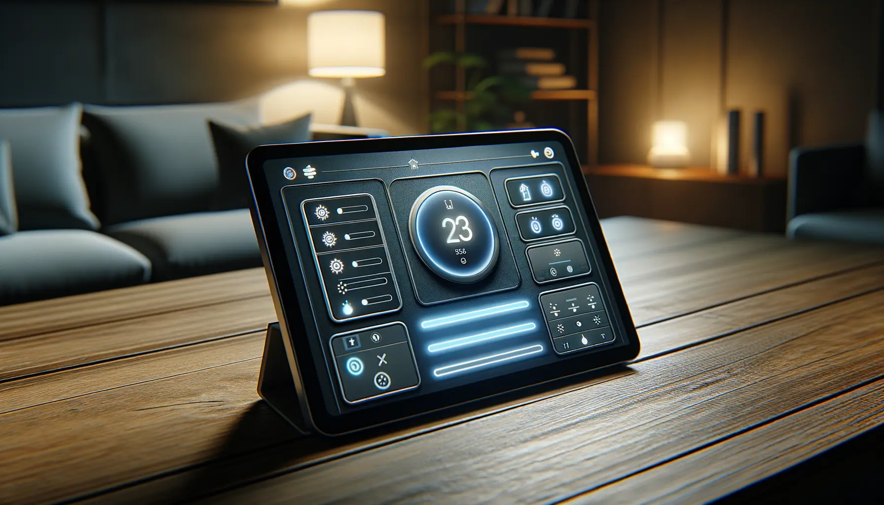 Smart Home Steuerung als Beispiel zum Energiekosten senken durch smarte Geräte