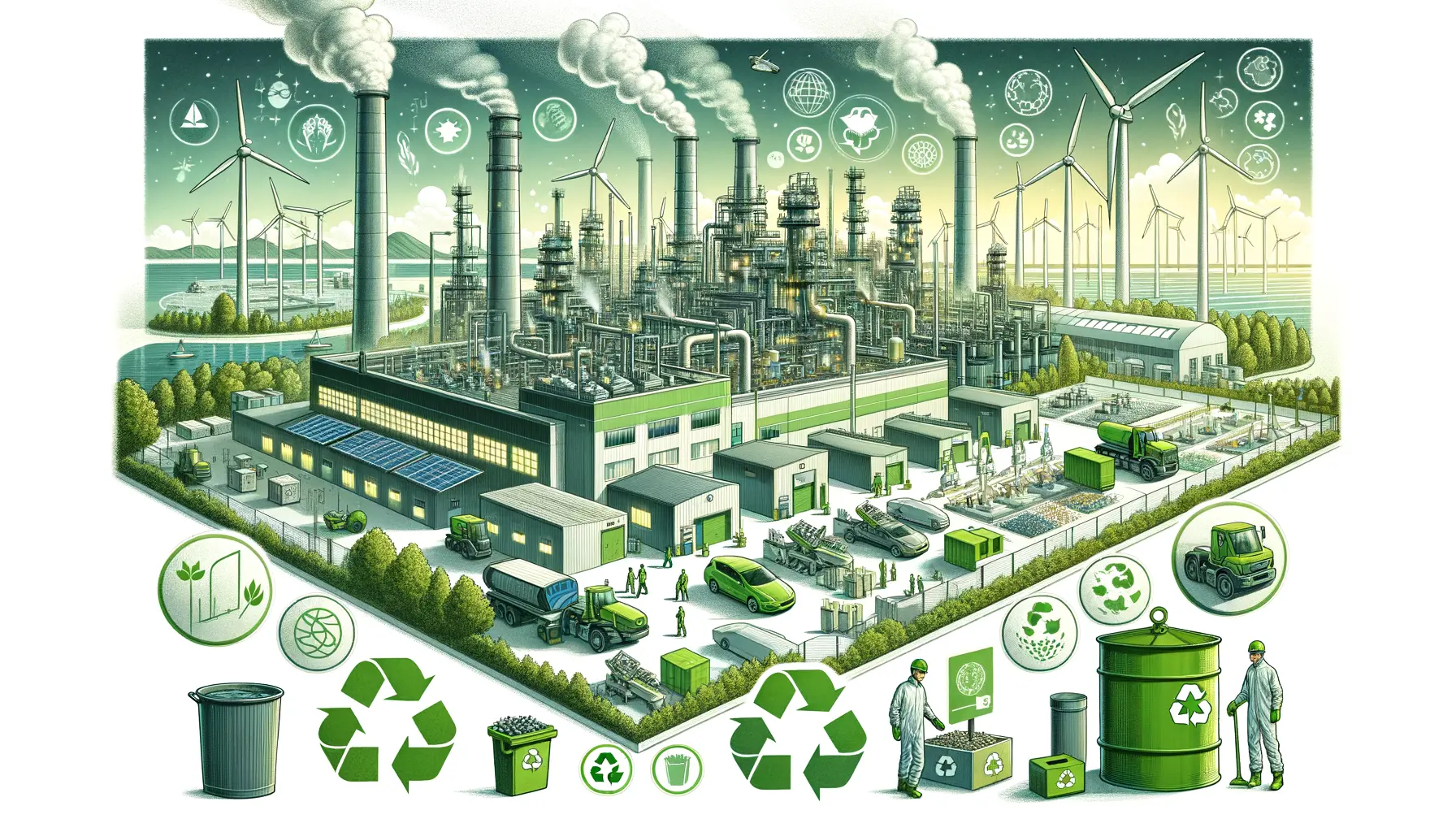 Nachhaltigkeit in der Industrie nachhaltige Industrieprozesse und Ressourceneffizienz