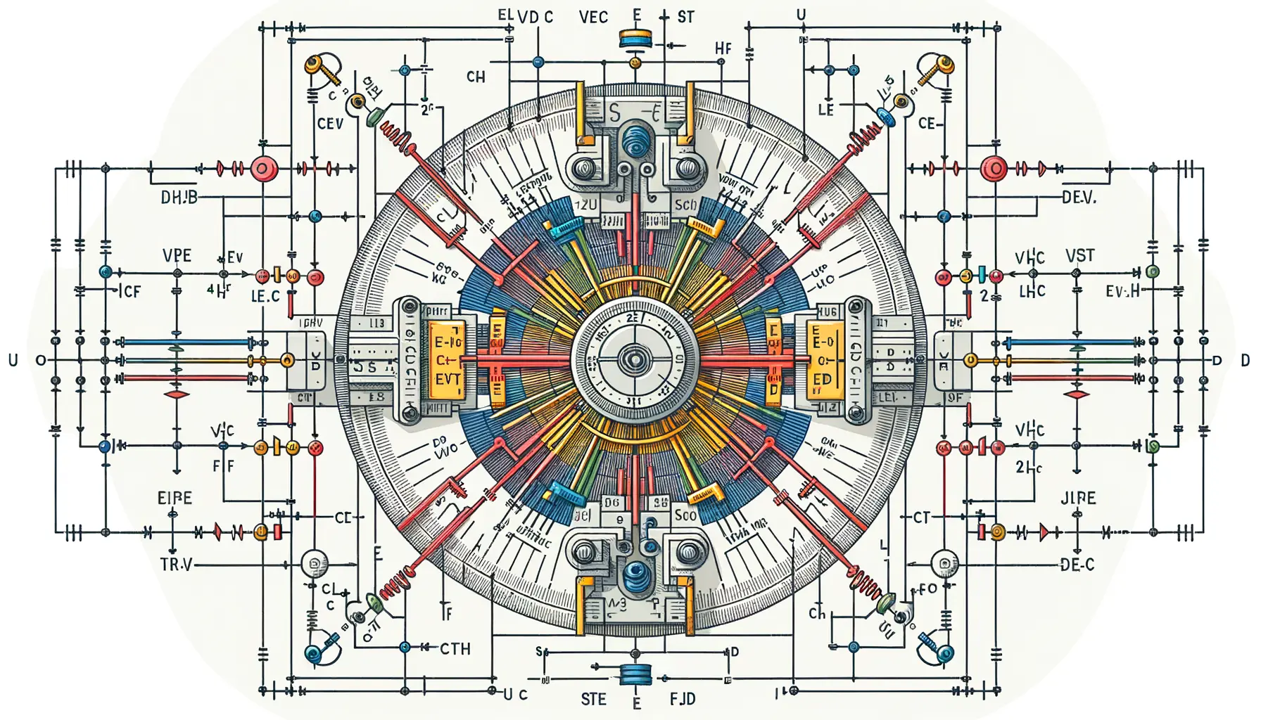 Phasenverschiebung Wechselstrom Diagramm technische Darstellung AC